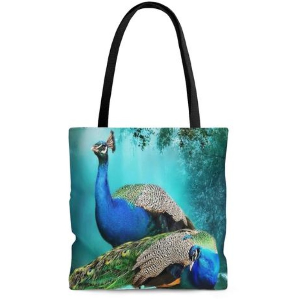 NEW 18X18 Peacock Tote Bag #87776600